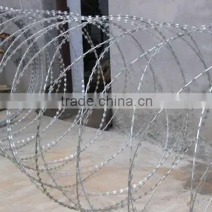 Hot Dipped gi Barbed Wire Cheap Price per Roll (Tommy,website:zheng.tommy1,whatsapp/viber/wechat:86-18032821161) thumbnail-1