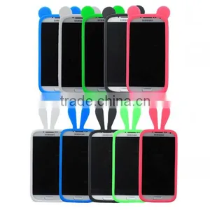 Lovely Rabbit Ear Silicone Mobile Phone Case Wholesale thumbnail-1