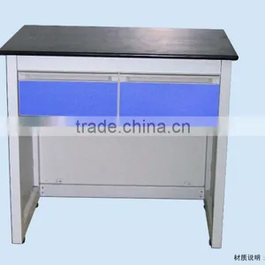 Electro--Galvanized Steel Fabrication Chemistry Lab Vibrating Table With Marble Stone Worktop thumbnail-1