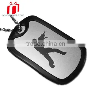 Ballchain Metal Dog Tag/ Pet Id Tag, High Quality Sublimation Blank Metal Dog Tag thumbnail-1