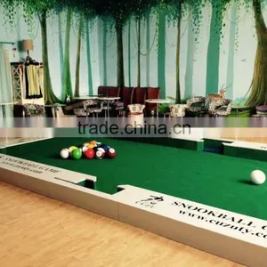 2015 20CM High Easy Assembled Artificial Football Poolball Sports Flooring for Popular Poolball Game thumbnail-4