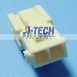 4.2mm Pitch Connector 2 Circuits 5559 Series Molex Connector 39-01-2026 Plug Housing 2 Rows With Panel Mount Ears thumbnail-4