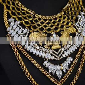 Heavy Statement Necklaces for Distributors Canada Stock thumbnail-6