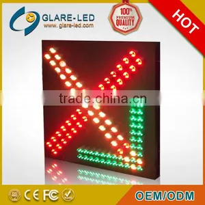 Lane Control Sign/Red Cross Green Arrow/Red Cross&Green Arrow Roadway Indicator Signal thumbnail-1