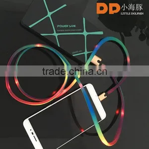 Wholesale Lighting Shoelace Usb Cable Led Chargers Cable for Iphone Cable thumbnail-1
