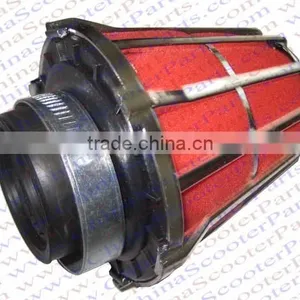 35MM Air Filter Red Mini Moto Dirt Pit Bike ATV Quad Scooter Buggy Parts thumbnail-1