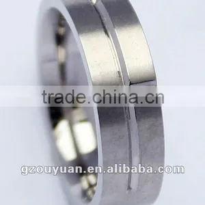 Big Cross Engraved Titanium Ring / Wholesale Price Jewelry thumbnail-1