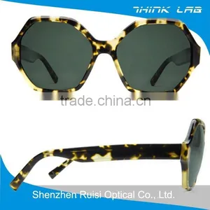 2015 Hot Popular Plastic Sunglasses With Hexagon thumbnail-2