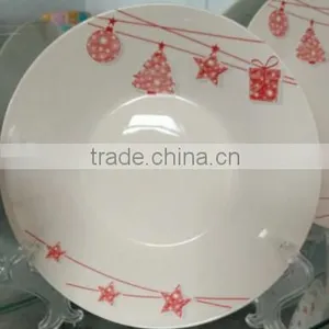 Hot Sale 6 to 10.5inch Cheap Ceramic Dinner Flat Plate China Supplier Ceramic Plates Dishes thumbnail-3