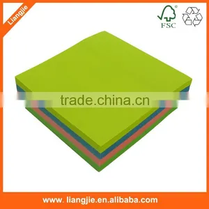 Customized Self-adhesive Notes Cube ,neon Paper Self-adhesive Memo Pad thumbnail-5