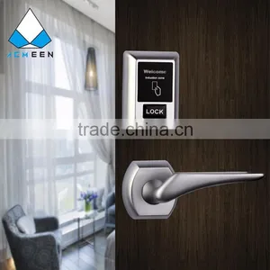 RFID Smart Card Digital Hotel Door Handle Locks thumbnail-1