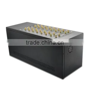 Sim Rotation GoIP Terminal, 32 Port Goip Gsm Gateway With USSD, IMEI Changeable thumbnail-1