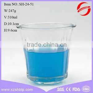 New Design 310ml Glass Cup for Water Drinking Glass Wholesale thumbnail-2