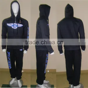 Cotton Fleece Sweatsuit / Cotton Fleece Tracksuit/jogging Suits/warm up Suits thumbnail-1