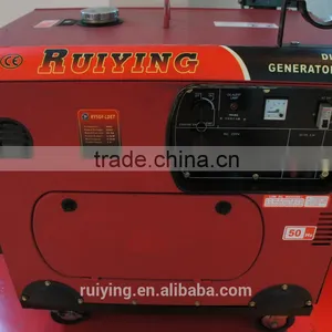 6kva China Silent Type Portable Diesel Generator for Home Use thumbnail-5