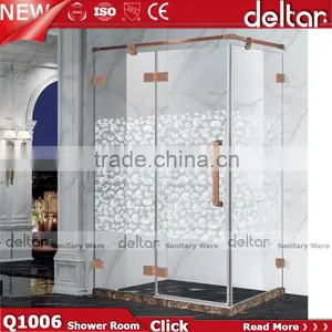 China Excellent Prefab Shower Enclosure Mirror Room Divider Screen Bath Screens Cubic thumbnail-1