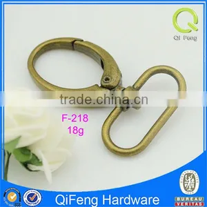 Antique Brass Hook Handbag Snap Hook Western Style Fashion Brass Snap Hook for Bag thumbnail-1