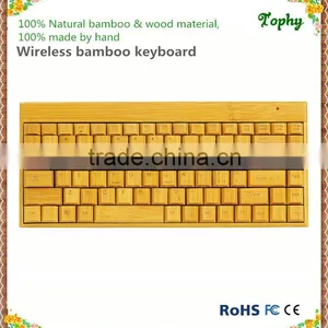 2.4GHz Wireless Bamboo Keyboard and Mouse Waterproof Keyboard+ Wireless Mouse thumbnail-5