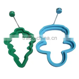 2016 Funny Flower Nonstick Egg Rings Perfect Silicone Egg Cook Ring thumbnail-2