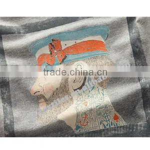 Custom Printed Round-collar Men's Long Sleeve T-shirts thumbnail-2