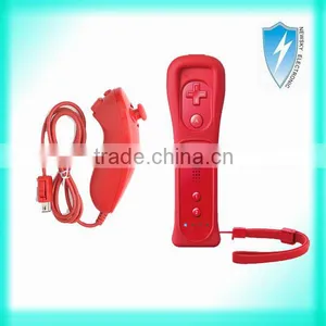 Remote and Nunchuck Controller for WiiMotion Plus for Wii Controller Wholesale thumbnail-1