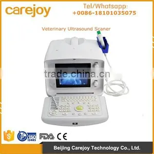 CE Approved Portable Veterinary/VET Ultrasound Machine With 3.5MHz Convex Probe for Animal With Good Price thumbnail-1