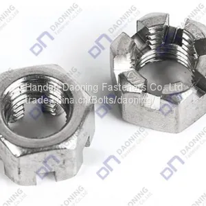 DIN935 Hex Slotted Nut thumbnail-2