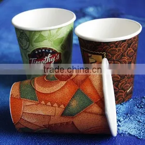 Single Wall Coffee Cup/hot Drinking Cup,hot Coffee Printed Paper Cup ,recycled Paper Coffee Cups thumbnail-4