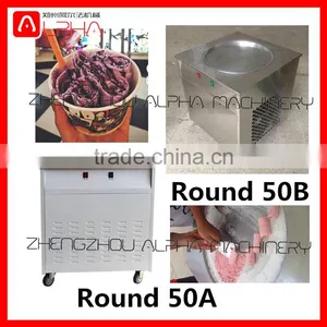 Thailand Flat Pan Ice Cream Roll Making Machine thumbnail-3