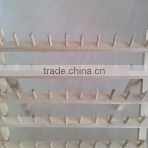 Christmas Promotion!!! China Supplier Hot Sale Home Sewing Tool Wood Thread Rack With 60 Spools thumbnail-2