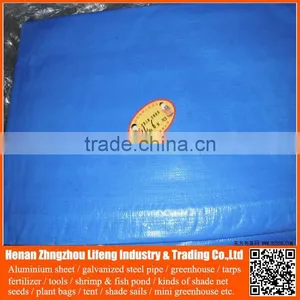 Wholesale Hay Tarp to Cover , Strong Duty PE Tarps for Tent Roofing Cover , Plastic Truck Tarp With Grommet or Plastic Tarp Clip thumbnail-1
