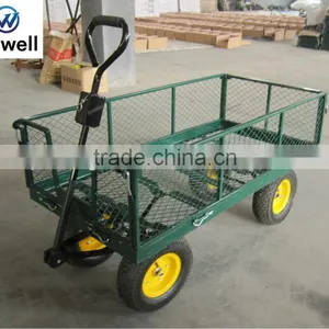 1840 Gardening Tool, Garden Cart, Wire Mesh Cart thumbnail-1