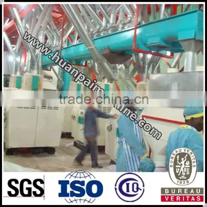 Factory Supply 50ton Wheat Flour Mill With Auto Control thumbnail-5