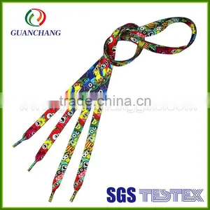 OEM All Kinds of Style Polyester Branded Shoe Laces thumbnail-1