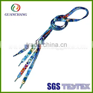 OEM All Kinds of Style Polyester Branded Shoe Laces thumbnail-2