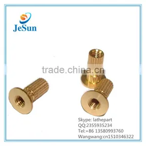 China Supplier Brass Knurled Stamping Insert Nuts thumbnail-4