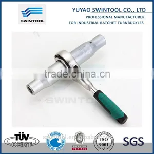 Standard Rotating Ratchet Turnbuckle With Rubber Tool Handle thumbnail-1