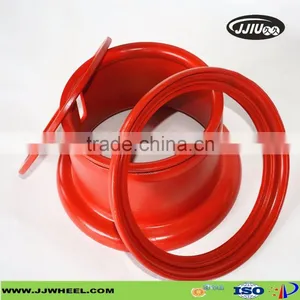 4.00-9 Forklift Steel Wheel of 3-pcs thumbnail-1
