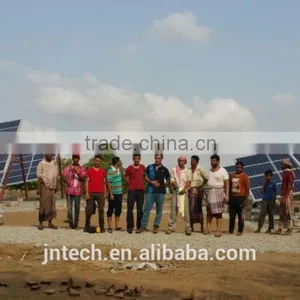 30HP(22kw) Solar Water Pump, PV & Grid Utility Hybrid Solar Water Pumping System thumbnail-3