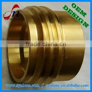 2017 Customized Copper Pipe Sleeve, Injector Copper Sleeve, Brass Sleeve Bushing thumbnail-1