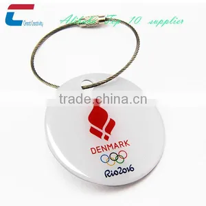 Full Color Epoxy Key Tag for Promotion Gift Card thumbnail-1