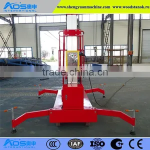 Single Mast Aluminium Hydraulic Lift Table thumbnail-4