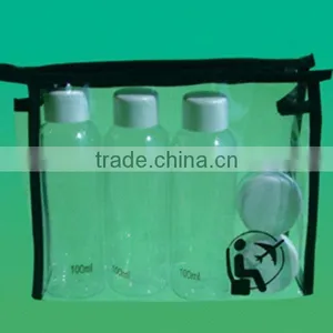 2014 Best Sell Plastic Travel Bottle Set for Cosmetic thumbnail-1