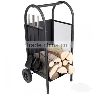 Indoor Metal Firewood Storage Rack for Sale thumbnail-1