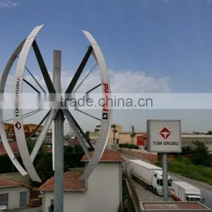 Vertical Axis Wind Generator 20kw With Low Rpm thumbnail-2