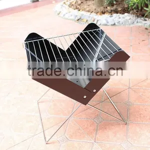 0400016 Cute X Shape Household Barbecue Grill, BBQ Utensils thumbnail-1