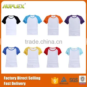 2016 Organic Blank Combed Cotton Dri Fit Sublimation t Shirt for Sale thumbnail-4