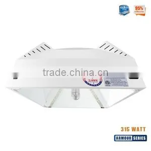 Price Wise 315 Watt Ceramic Metal Halide CMH Grow Light Reflector Hood Fixture thumbnail-1