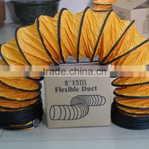 Flex Spriral Duct,flex Duct,exhaust Air Duct Flexible Duct PVC Ventilating Duct thumbnail-2