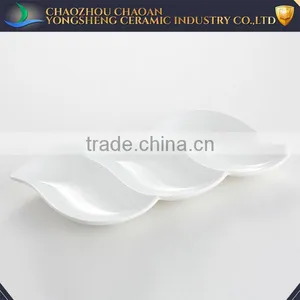 Wholesale Wedding Plates Multi-department Porcelain Fruit Plates Dishes thumbnail-1